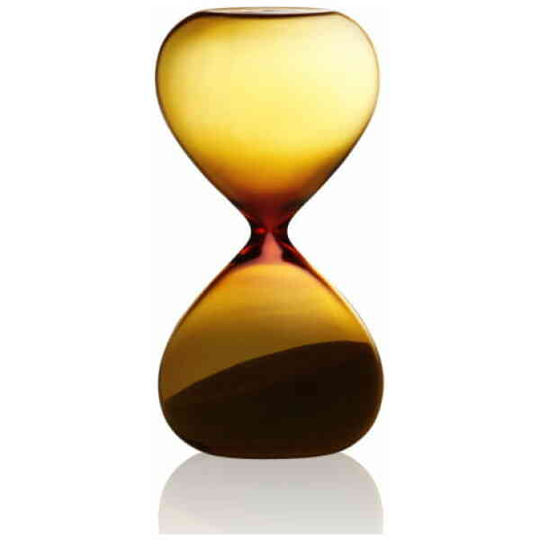 Timglas M/5min Amber