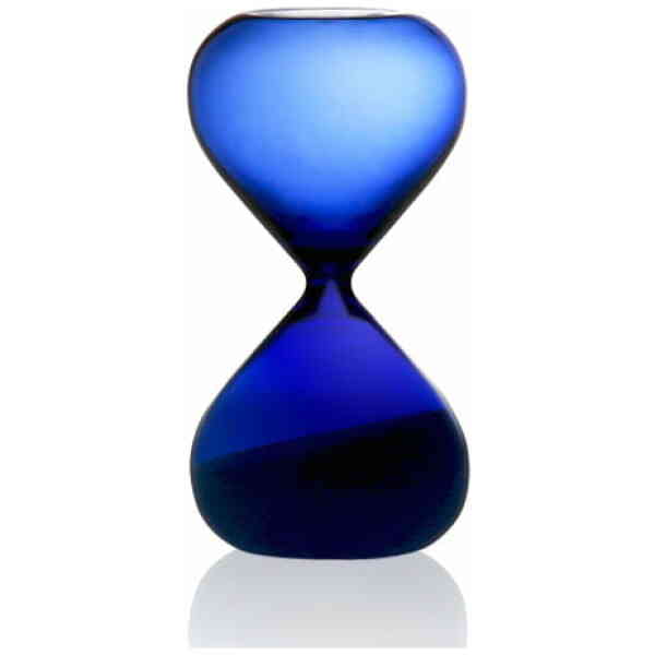 Timglas M/5min Blue