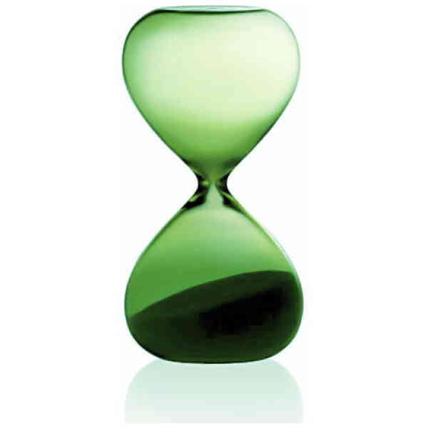 Timglas M/5min Green
