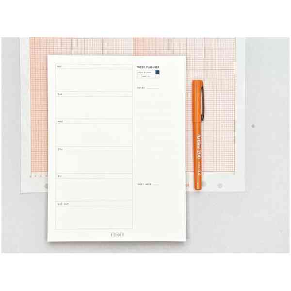 Etiket Week Planner