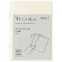 MD NotebookLightA7Lined3pcsPack