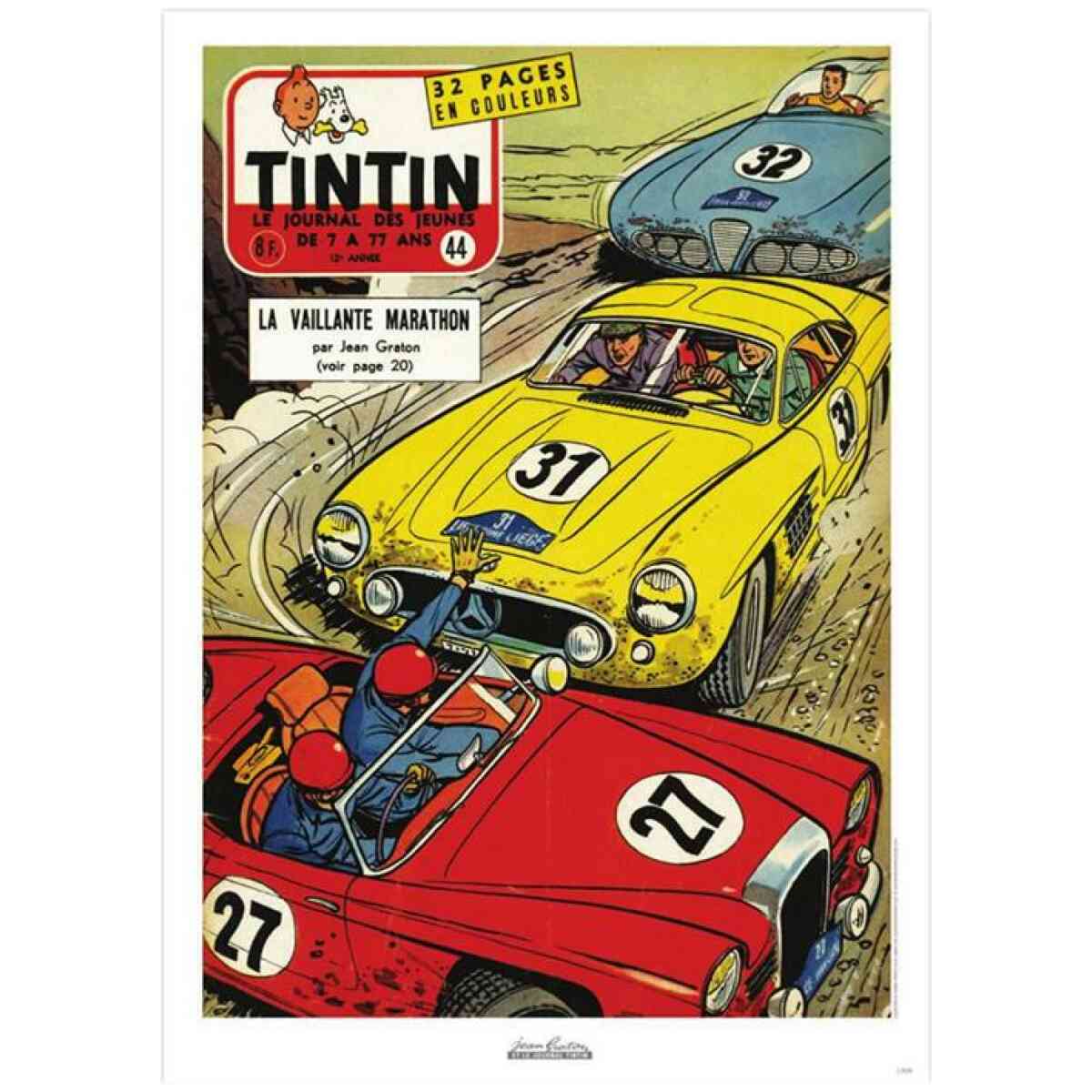 J. Graton & Le Journal Tintin 1957 N°44
