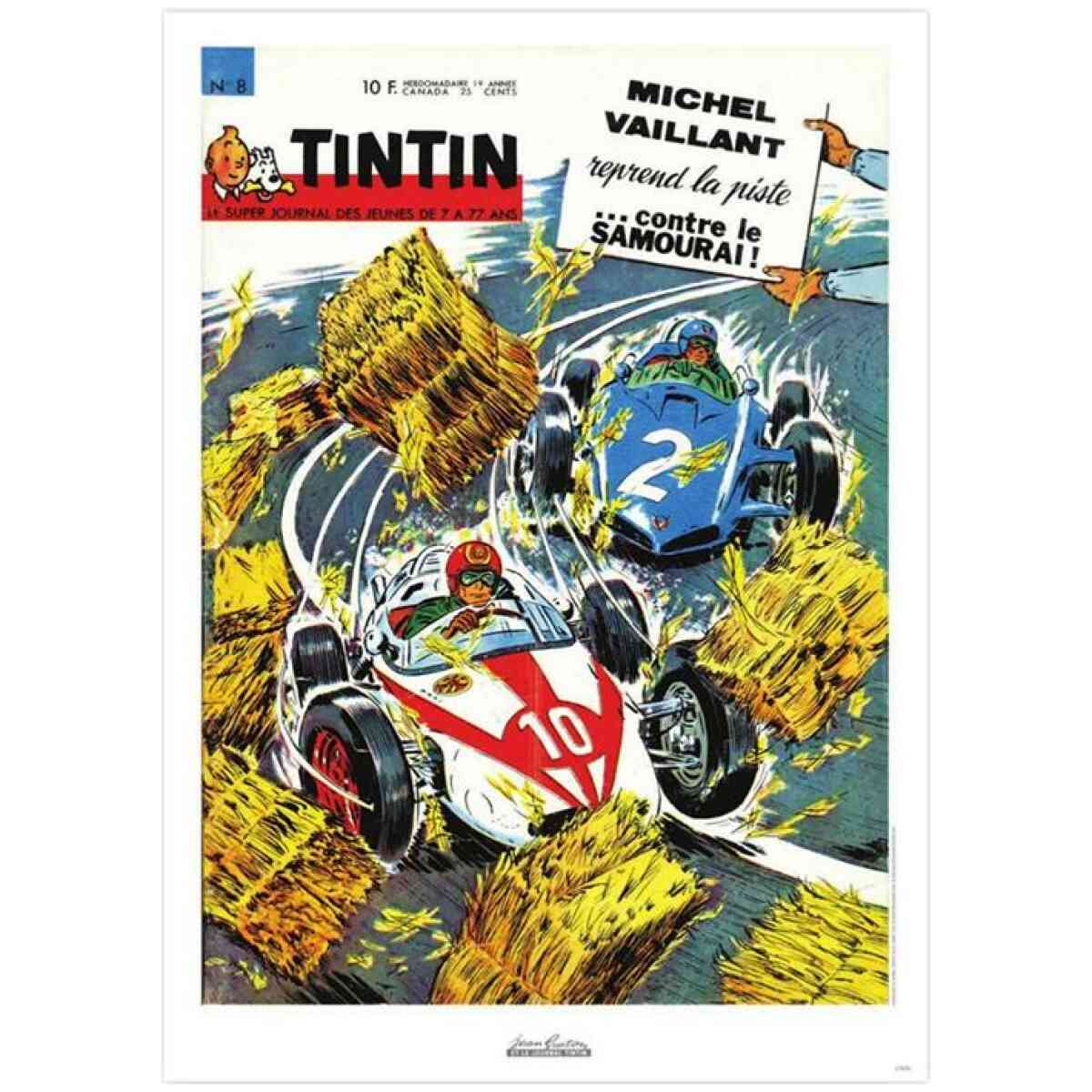 J. Graton & Le Journal Tintin 1964 N°08
