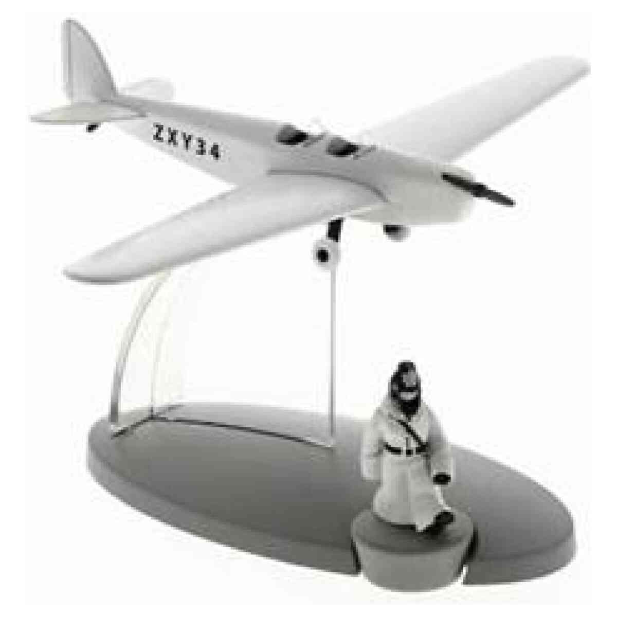 Berlin Polisflyg Modell #47 - Staty i resin - 13 x 15 x 9 cm