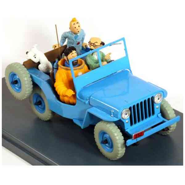 Blue Willys 1:24 Modell #4
