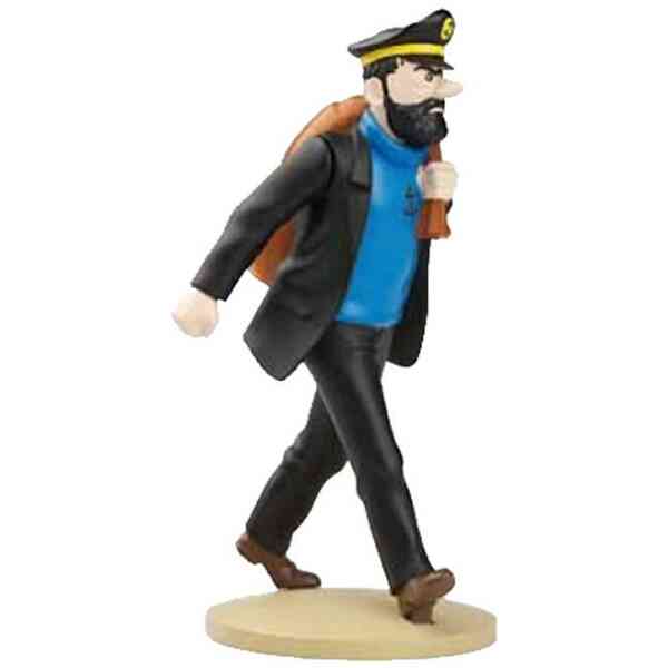 Haddock med säck - Staty i resin - 12 cm