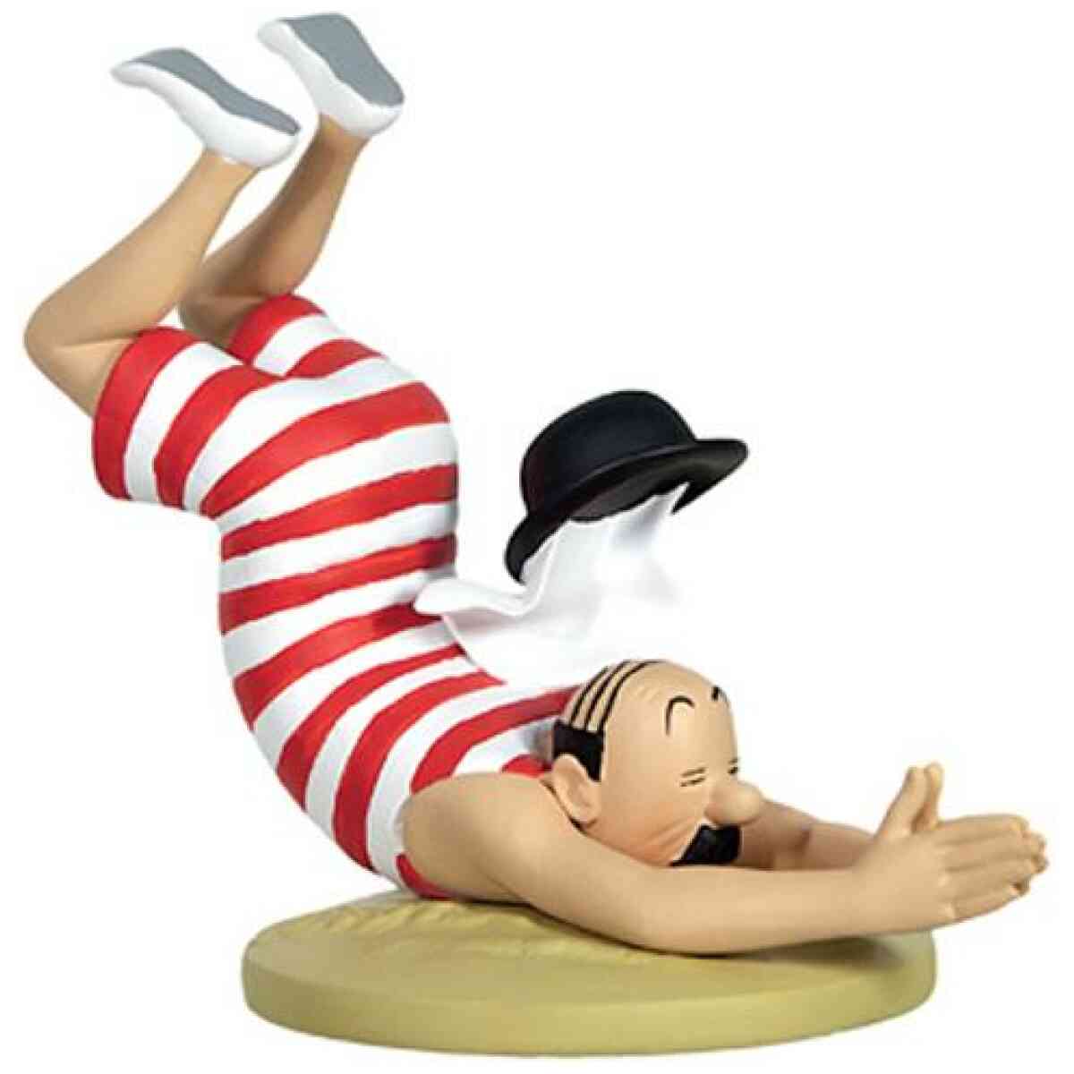 Dupond dyker - Staty i resin - 12 cm