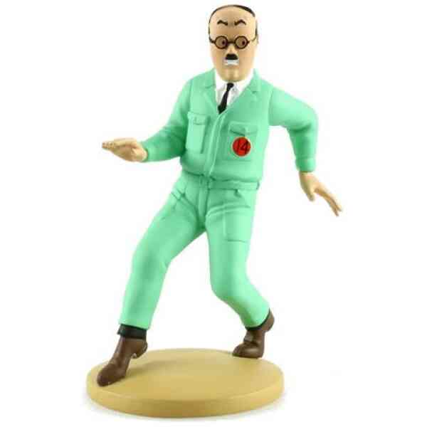 Ingenjör Frank Wolff - Staty i resin - 12 cm