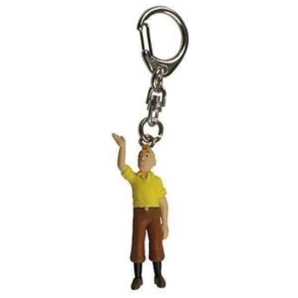Tintin vinkar - 6 cm nyckelring