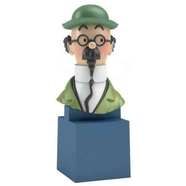 Professor Kalkyl Byst - Staty i resin - 7 cm