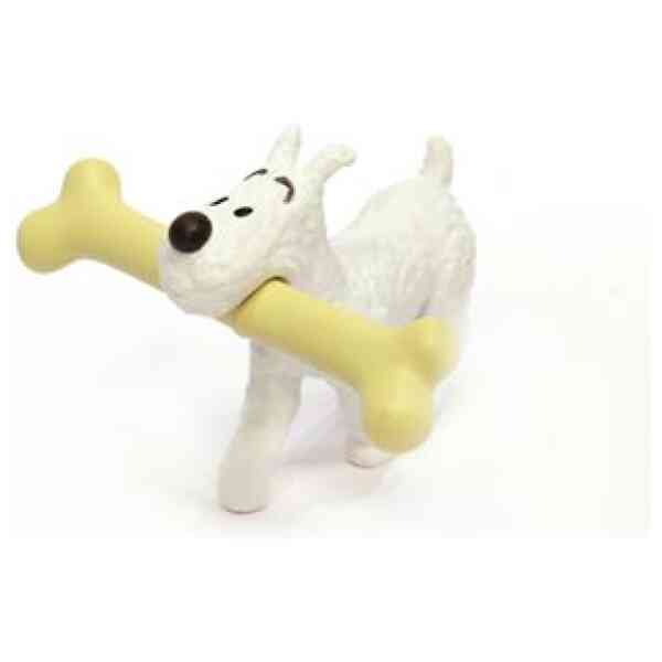 Milou med ben - 4,5 cm nyckelring