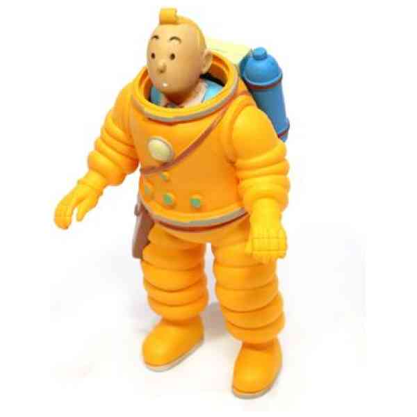 Tintin astronaut - 8 cm