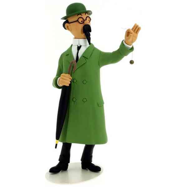 Professor Kalkyl - Staty i resin - 25 cm