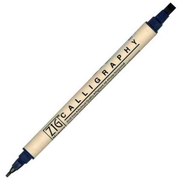 ZIG MS Calligraphy 2/5mm navy