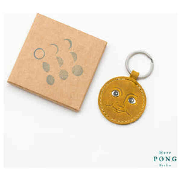 Full Moon Keychain