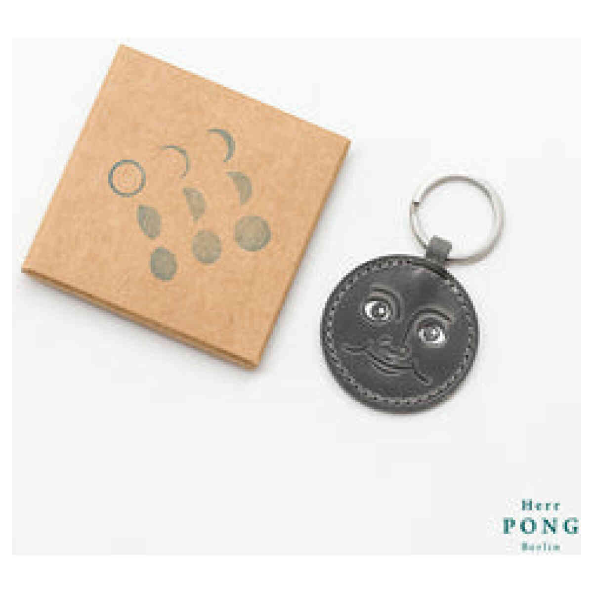 New Moon Keychain