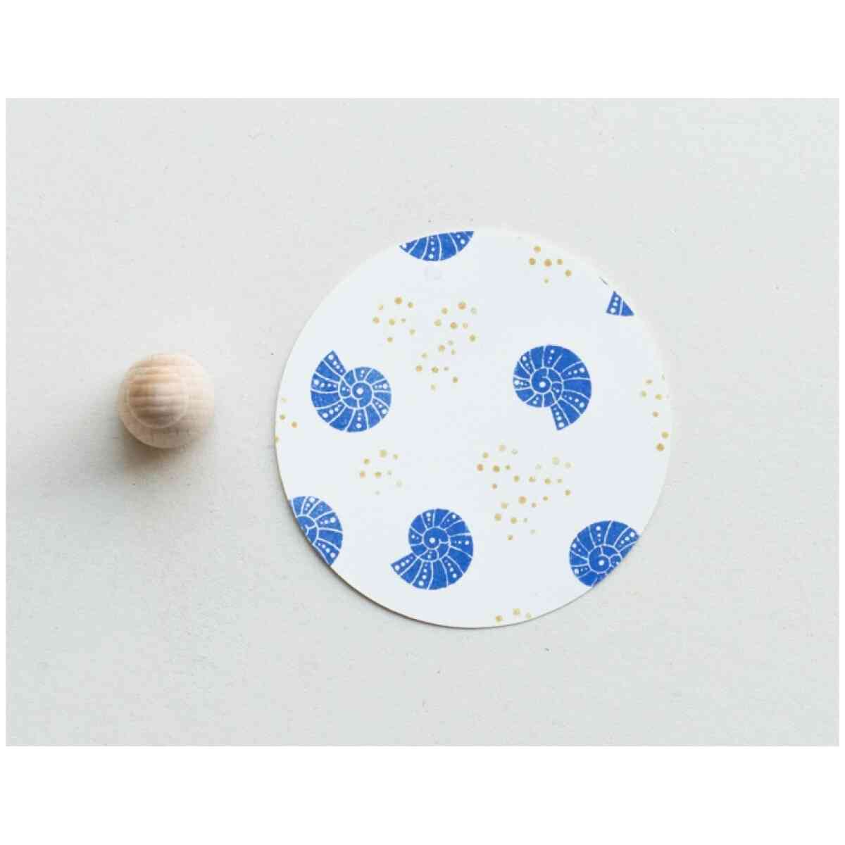 Stamp : Seashell dots Artikel: E107