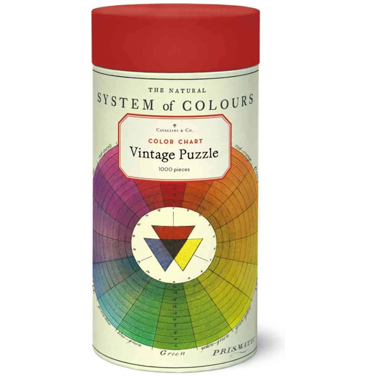 Cavallini & Co. Color Wheel 1000 bitar pussel
