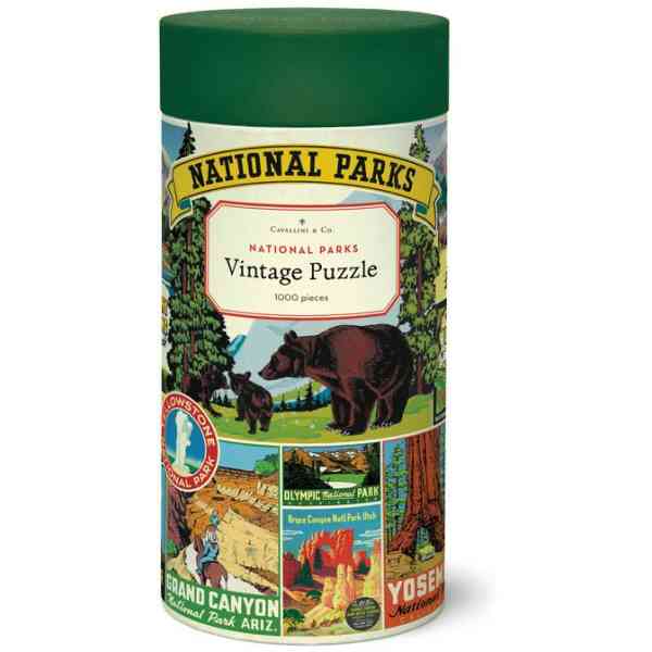 Cavallini & Co. National Parks 1000 bitar pussel