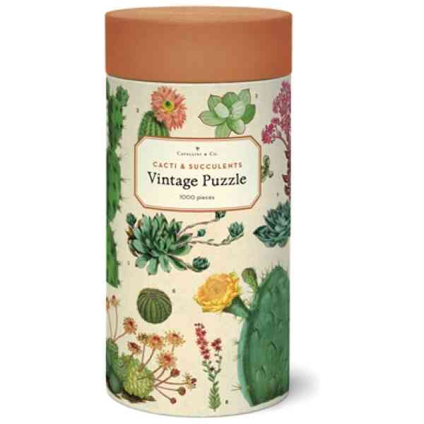 Cavallini & Co. Cacti & Succulents 1000 bitar pussel
