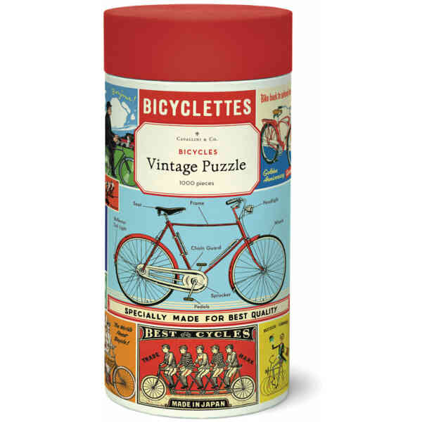 Cavallini & Co. Bicycles Chart 1000 bitar pussel