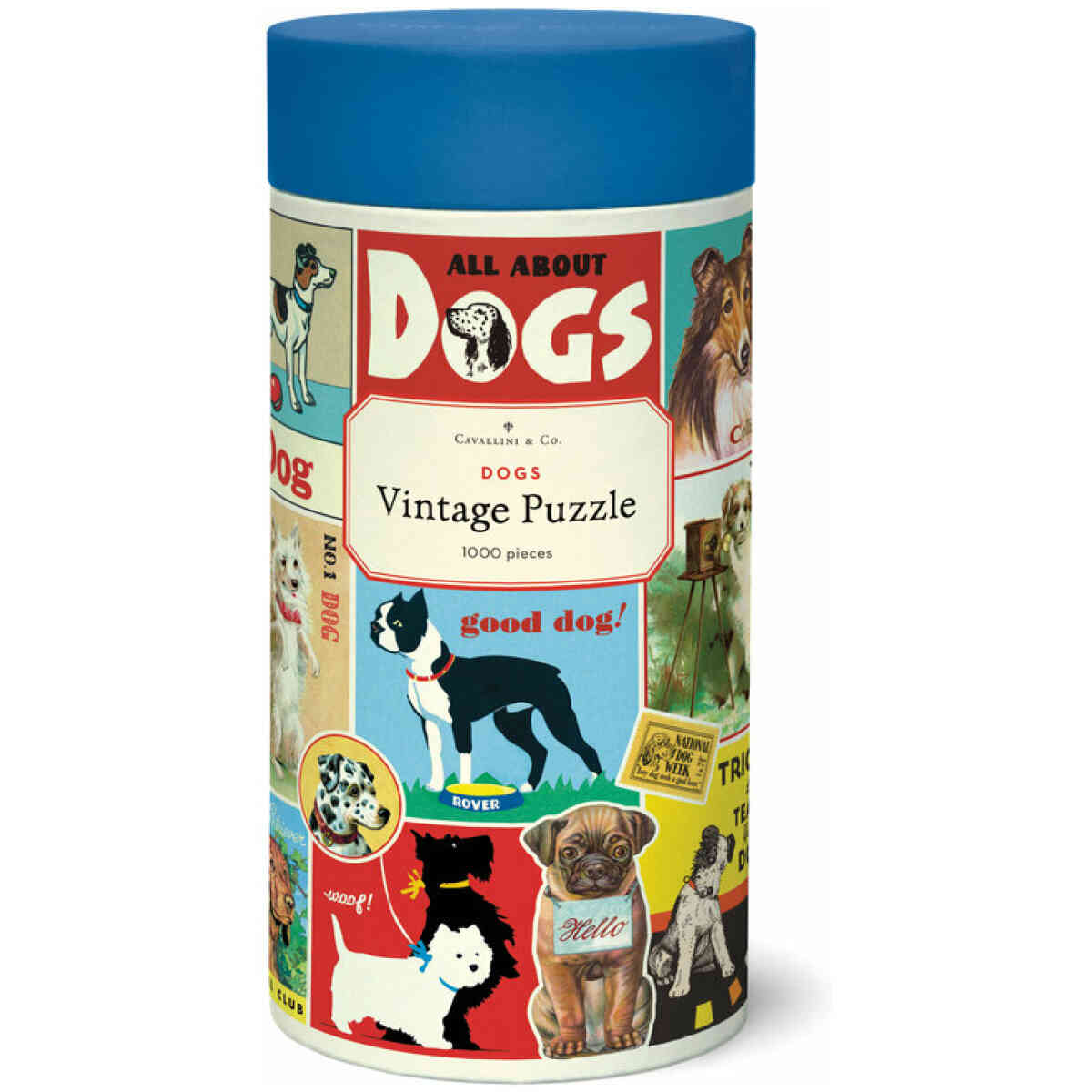 Cavallini & Co. Dog 1000 bitar pussel