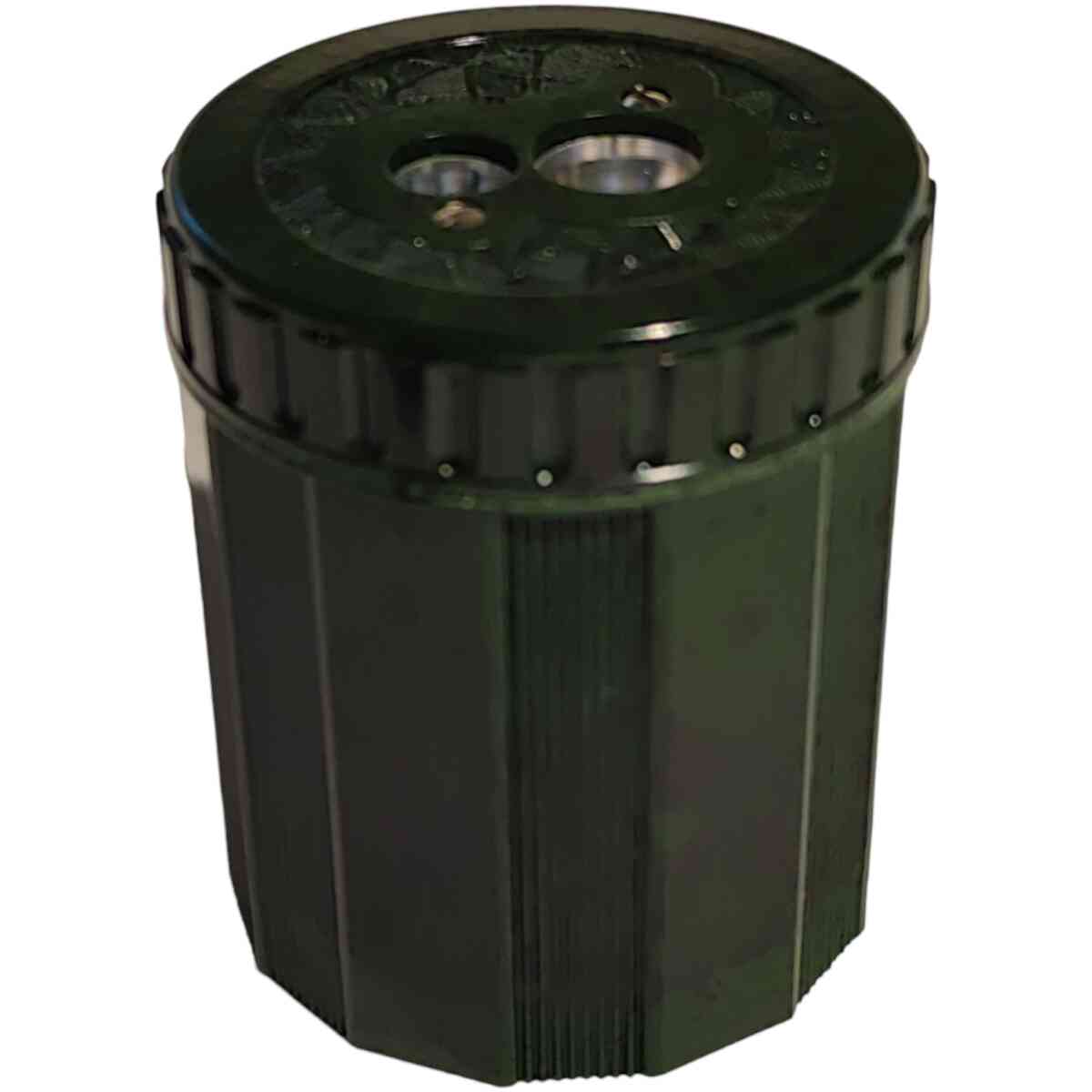 Double sharpener green marbled single packed