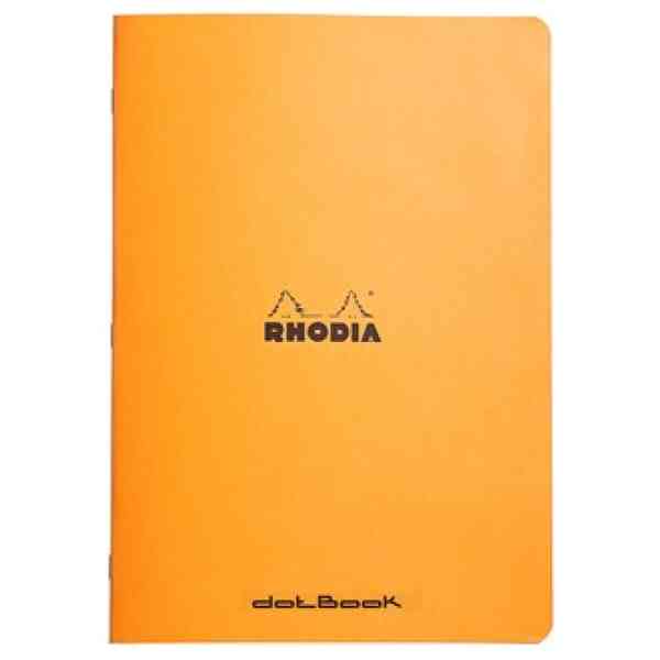Rhodia Classic Stapl Orange A4 Dot