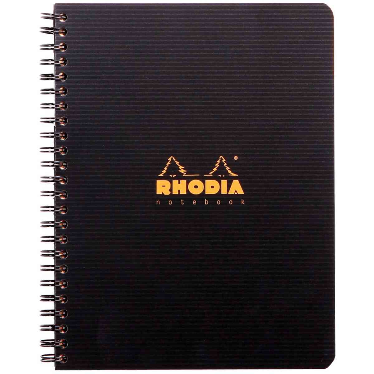 Rhodiactive A5+ Black PP Ruled 80sh 90g