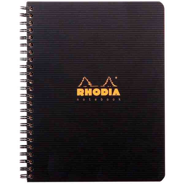 Rhodiactive A5+ Black PP Ruled 80sh 90g
