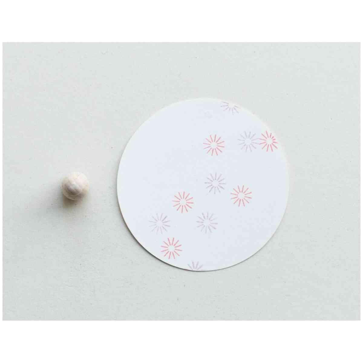 Stamp : Flake with rays mini Artikel: F077