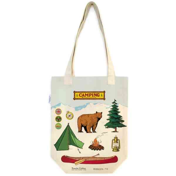 Camping Tote Bag