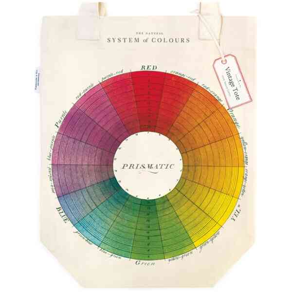 Color Wheel Tote Bag