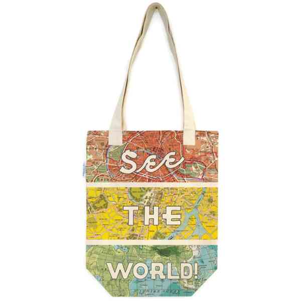 See The World Tote Bag