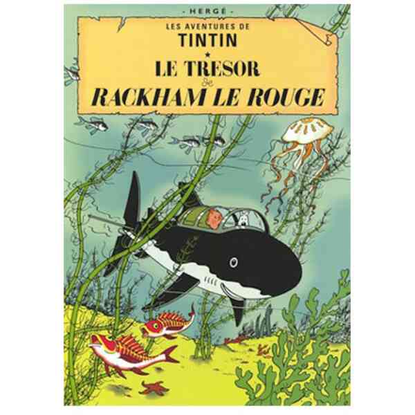 Poster Rackham den Rödes Skatt - 50 x 70 cm