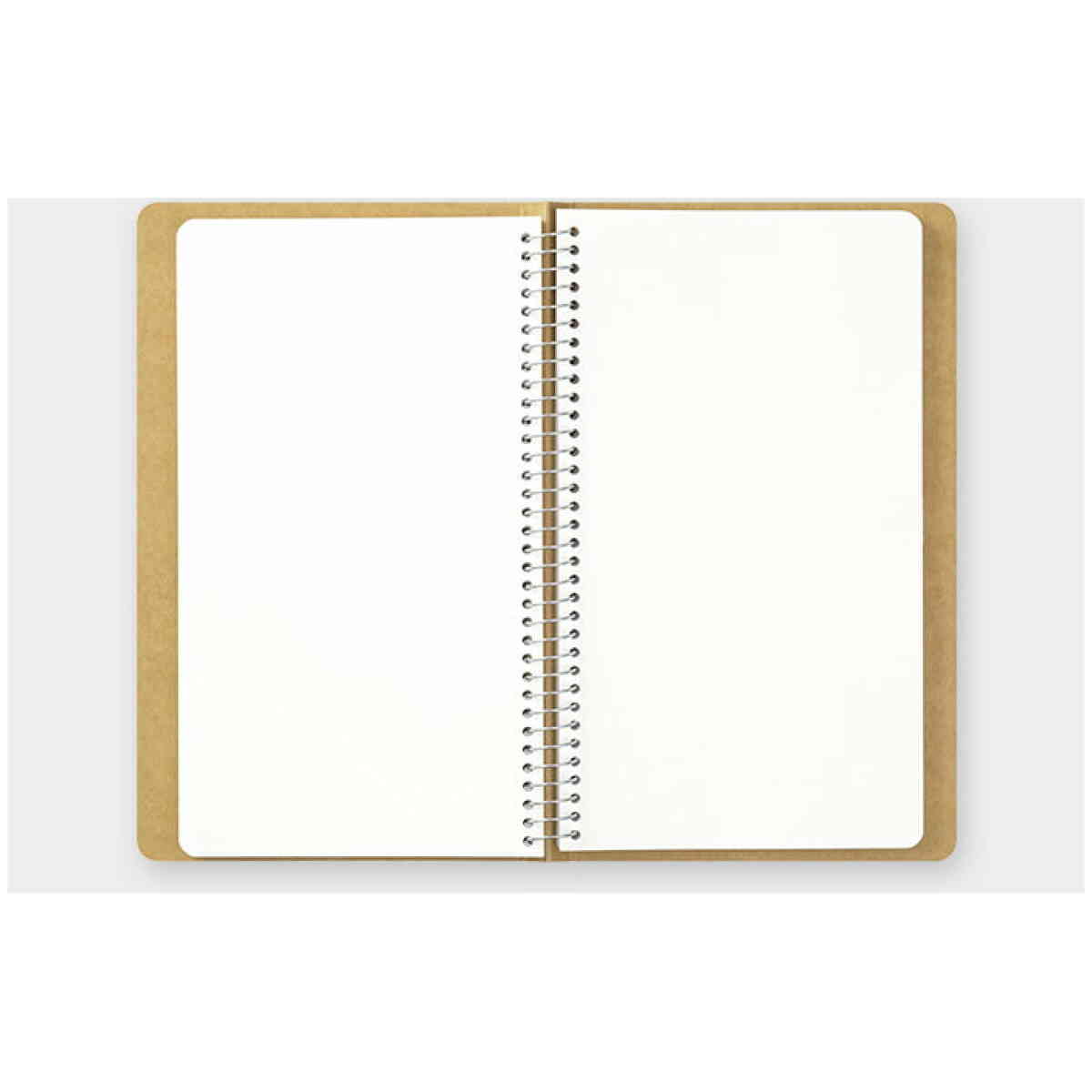 Traveler’s Notebook SPIRAL RING NOTEBOOK A5 Slim MD White - Bild 2