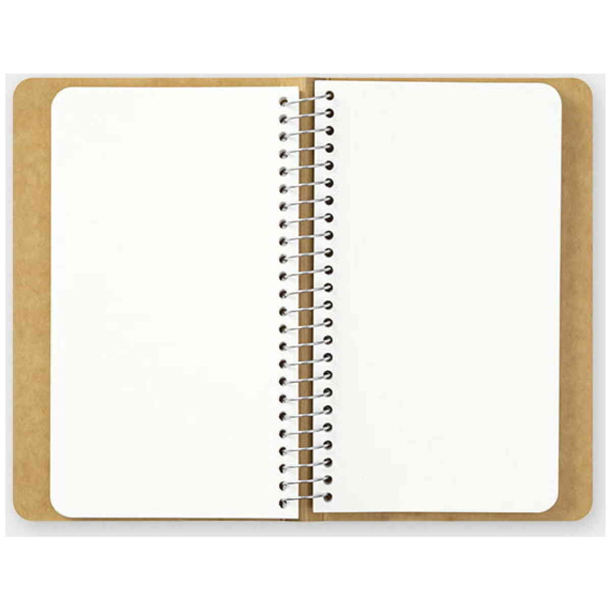 Traveler’s Notebook SPIRAL RING NOTEBOOK A6 Slim MD White - Bild 2