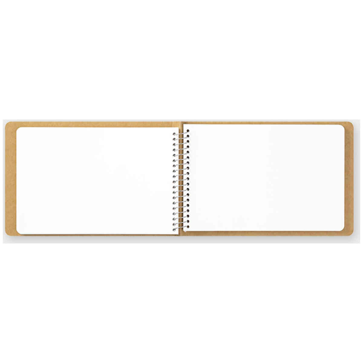 Traveler’s Notebook SPIRAL RING NOTEBOOK B6 MD White - Bild 2