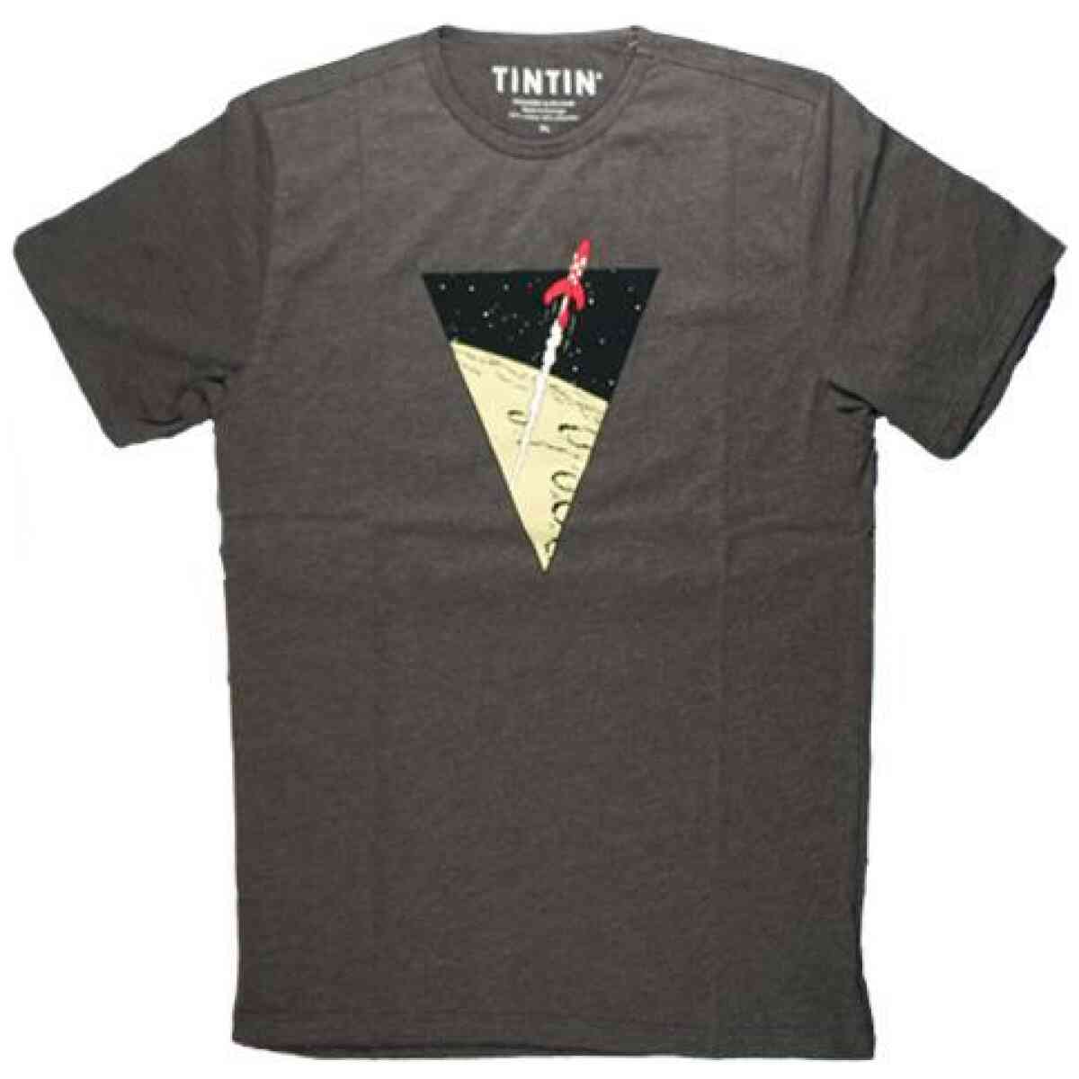 T-shirt Raket från månen - Grå
