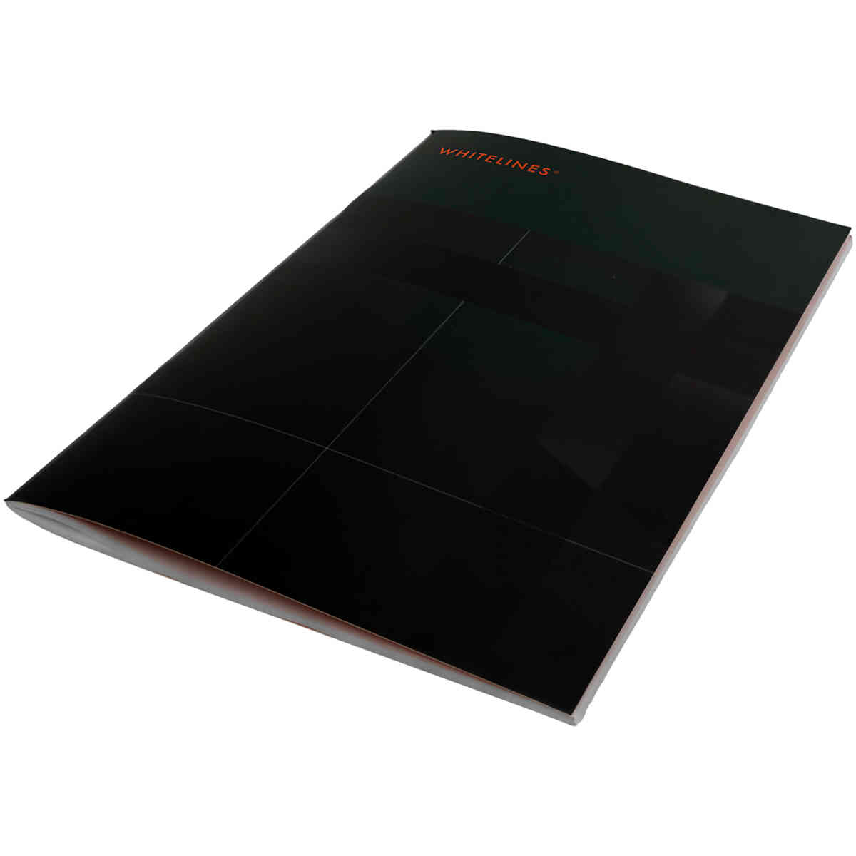 Whitelines Revelations B5 Black Stapled Squared