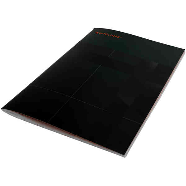Whitelines Revelations B5 Black Stapled Squared