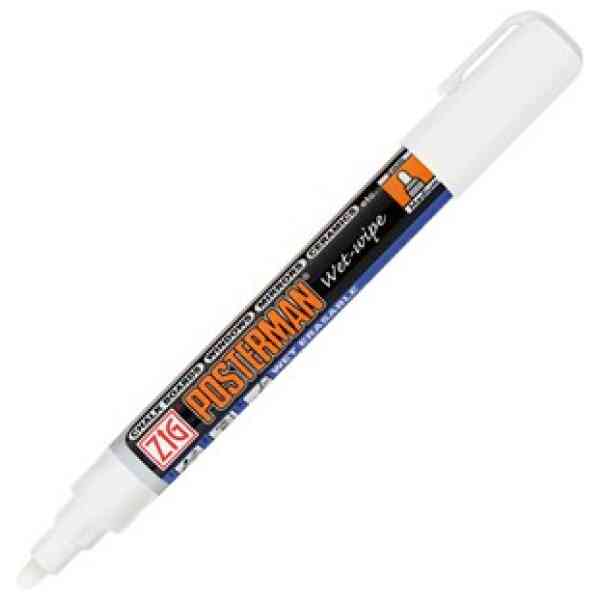 ZIG Posterman Wet-Wipe 2mm vit