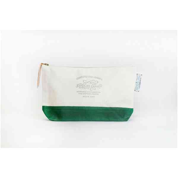 Cotton Canvas Pouch 04 Green