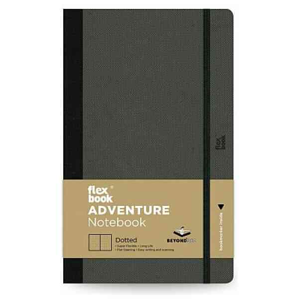 Adventure Notebook Dotted Medium Off-Black