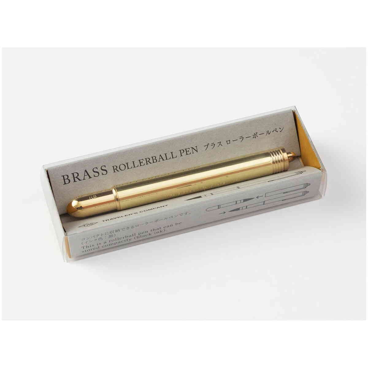 Traveler’s Company, TRC Brass Rollerball pen Solid Brass