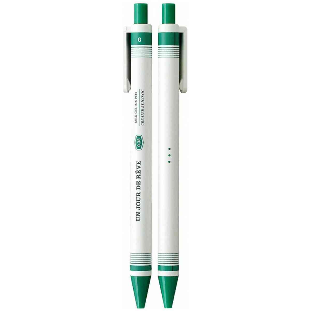 mild gel pen 038mm green