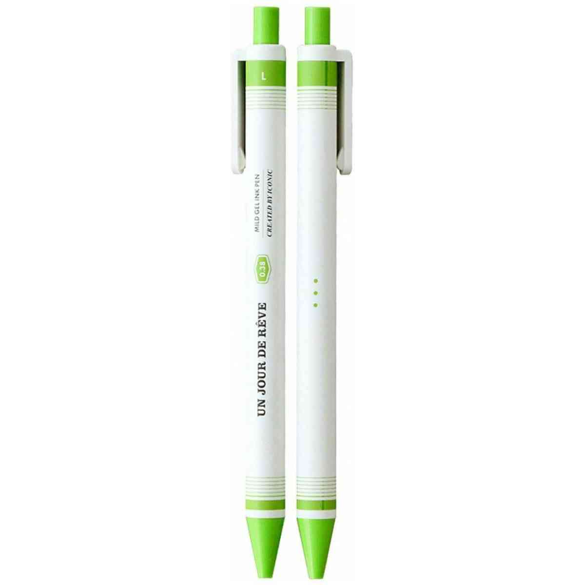mild gel pen 038mm lime