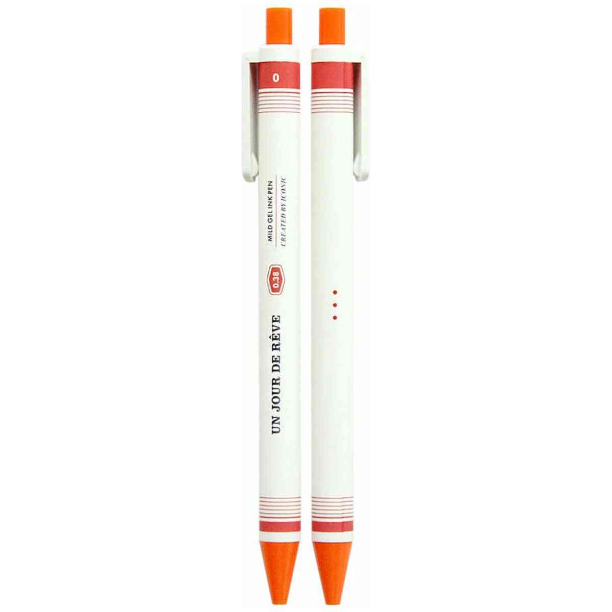 mild gel pen 038mm orange
