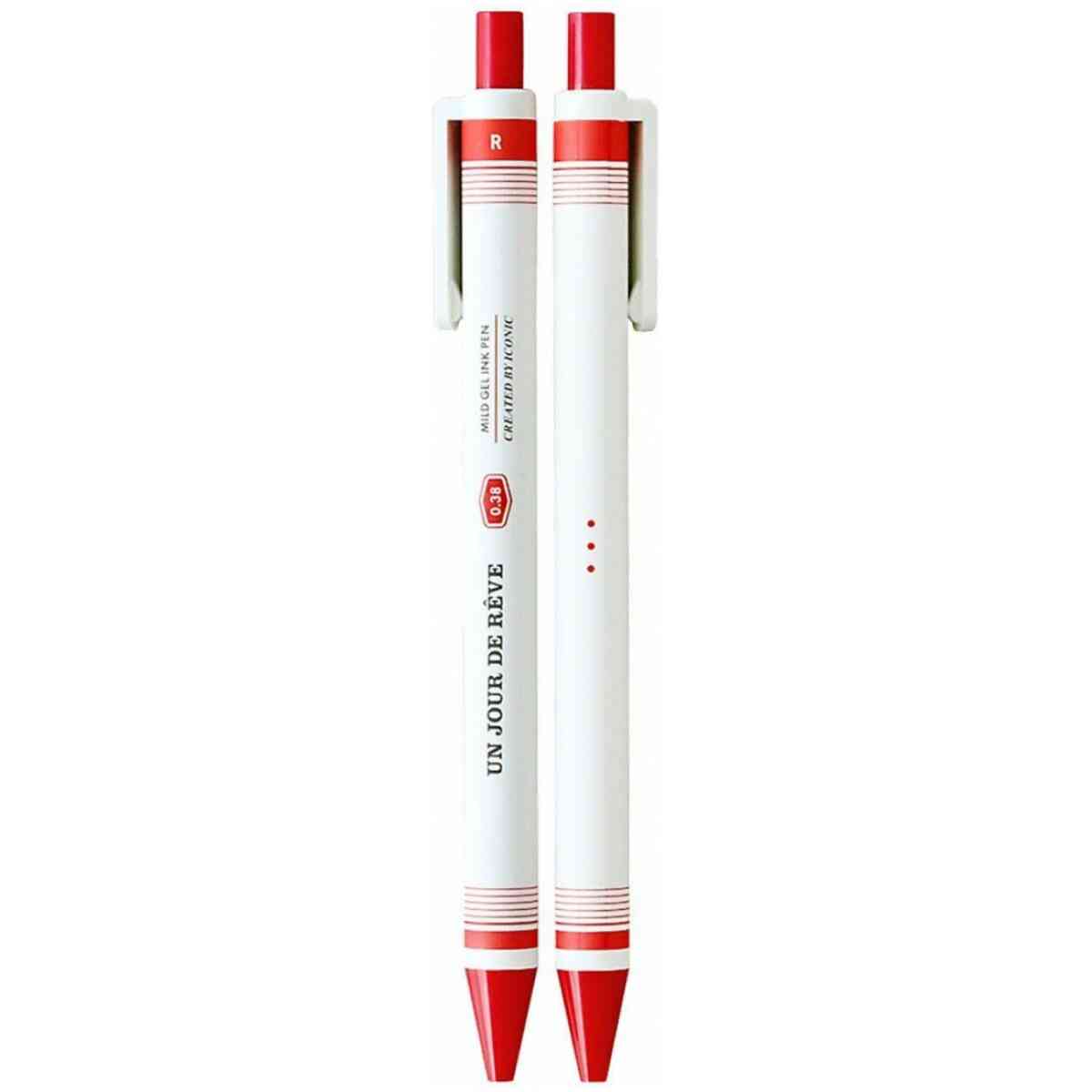 mild gel pen 038mm red