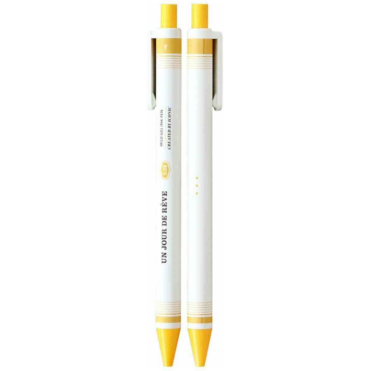 mild gel pen 038mm yellow